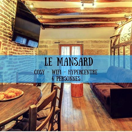 Le Mansard - Topdestination-Dijon - Centre Ville - Classe 3 Etoiles מראה חיצוני תמונה