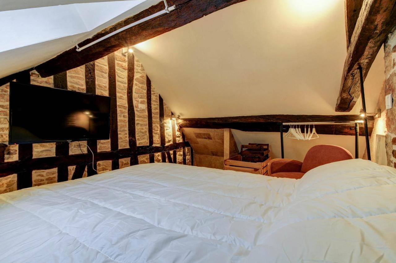 Le Mansard - Topdestination-Dijon - Centre Ville - Classe 3 Etoiles מראה חיצוני תמונה
